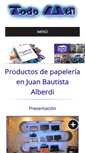 Mobile Screenshot of libreria-todoutil.com